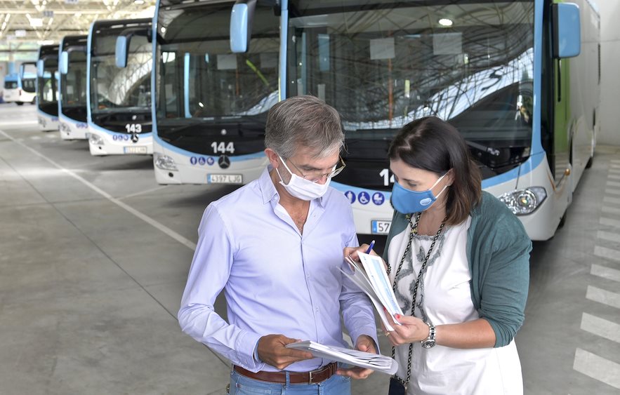  El TUS incorporará otros seis autobuses híbridos