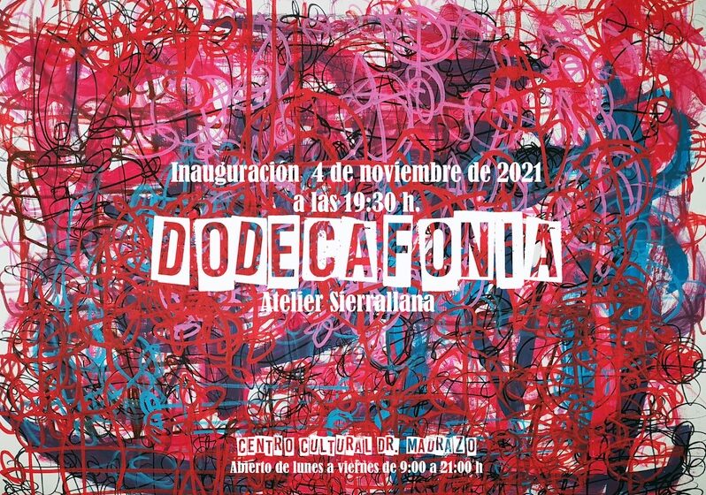  El Centro Cultural Doctor Madrazo acoge en noviembre “Dodecafonía” de Atelier Sierrallana