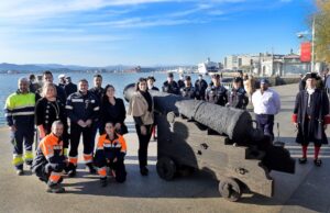 La alcaldesa reivindica la “entrega” y el “heroísmo” de los marinos cántabros que perecieron en Trafalgar