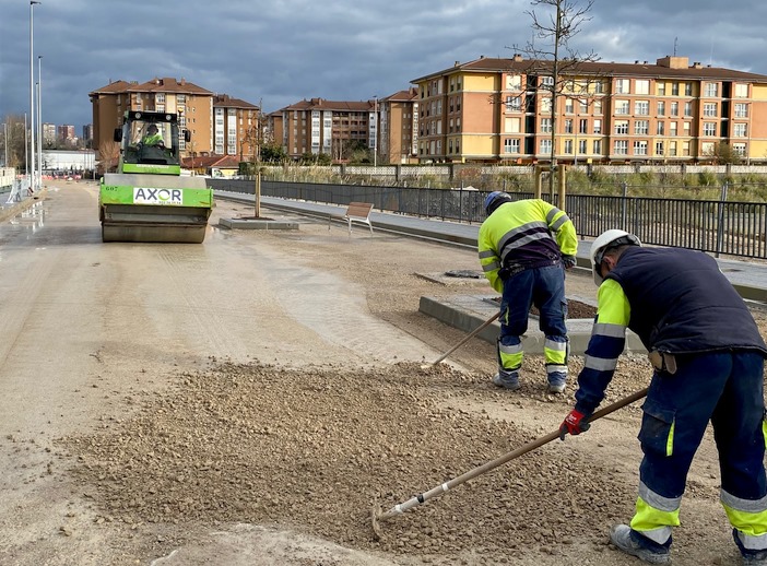  Santander prevé finalizar a comienzos de marzo las obras de la calle Manuel Ruiz de Quevedo