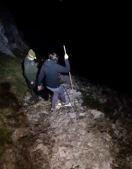 Rescatados tres senderistas de Bilbao que se encontraban perdidos en una ruta en Liendo