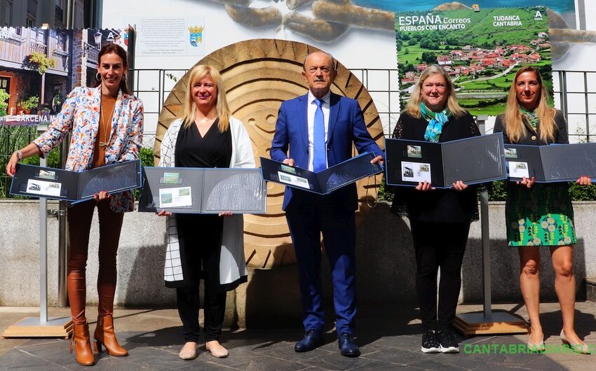 Correos lanza sellos dedicados a Tudanca y Bárcena Mayor, dentro de la serie Pueblos con encanto