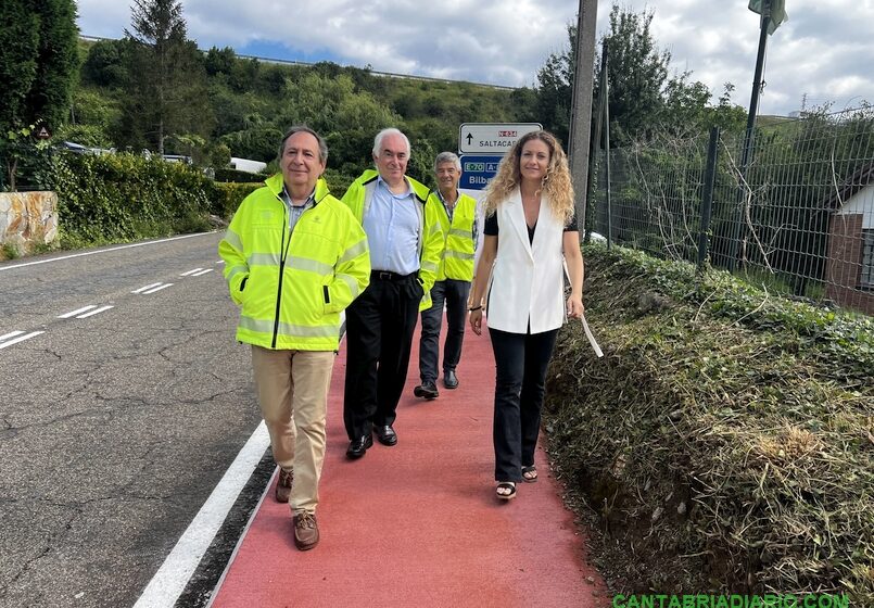  El Ministerio invierte más de 80.000 euros en la mejora de la seguridad vial en la travesía de la N-634 en Ontón