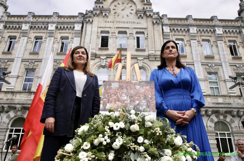  Buruaga participa en el homenaje a Miguel Ángel Blanco con motivo del 26º aniversario de su asesinato