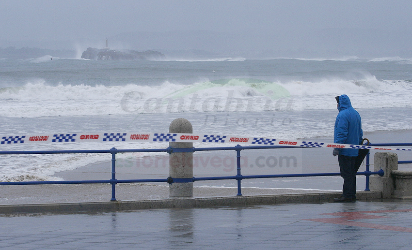 Aviso naranja por costeros en el litoral y amarillo por viento en toda Cantabria - (C) Foto: David Laguillo - Archivo CANTABRIA DIARIO