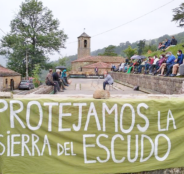  Movilizaciones contra los sondeos del polígono eólico El Escudo