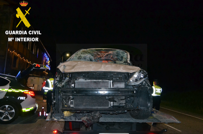  Detenido por provocar un accidente bajo la influencia del alcohol y las drogas