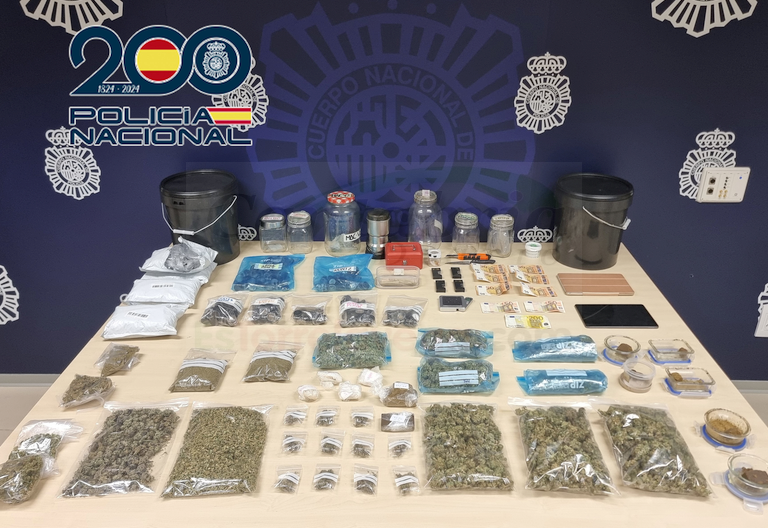 Detenidos seis miembros de una asociación cannábica por tráfico de drogas