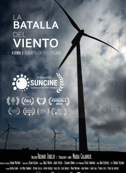 "La batalla del viento" del cántabro Richard Zubelzu participa en el 20º Festival Internacional de Cine de Medio ambiente de Vitoria-Gasteiz