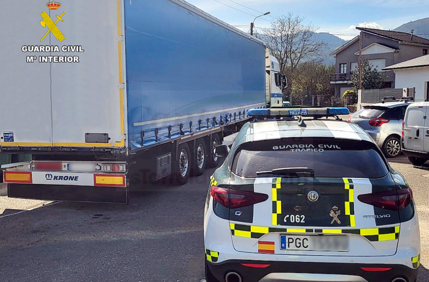 Investigado un camionero por conducir de forma temeraria y bajo los efectos de las drogas