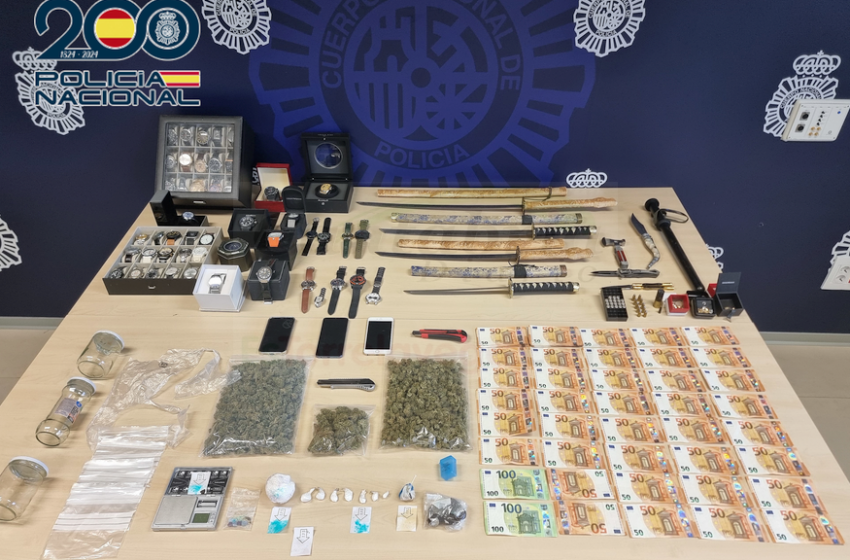 Detenido por vender cocaína, MDMA, cristal, hachís y marihuana mediante el método llamado "Telecoca"