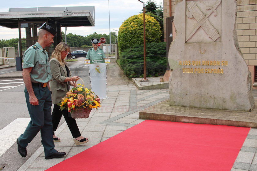 Homenaje a los guardias civiles víctimas del terrorismo