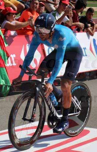 (C) Foto de archivo: David Laguillo/CANTABRIA DIARIO-ESTORRELAVEGA - Imagen de la Vuelta a España 2018 a su paso por Torrelavega