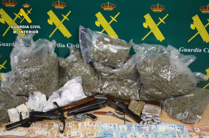 La Guardia Civil desarticula en Cantabria una banda de narcotraficantes