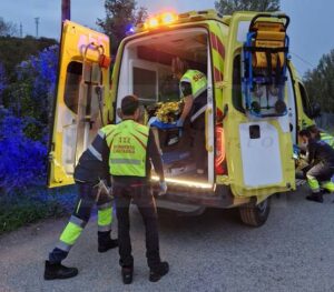 Herido grave un ciclista tras una caída en una pista de Cillorigo de Liébana