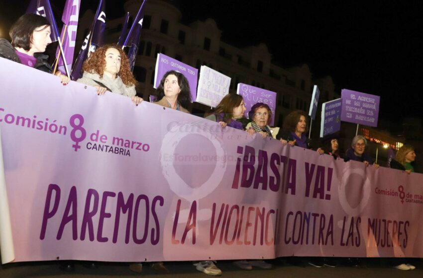 (C) Fotos: David Laguillo/CANTABRIA DIARIO - Miles de personas recorren Santander por el Día Internacional de la Eliminación de la Violencia contra las Mujeres