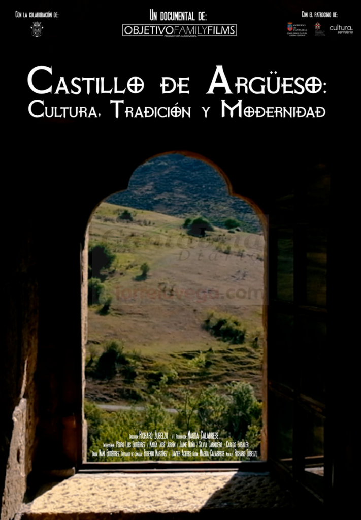 El próximo sábado se estrena el documental "Castillo de Argüeso: Cultura, tradición y modernidad"