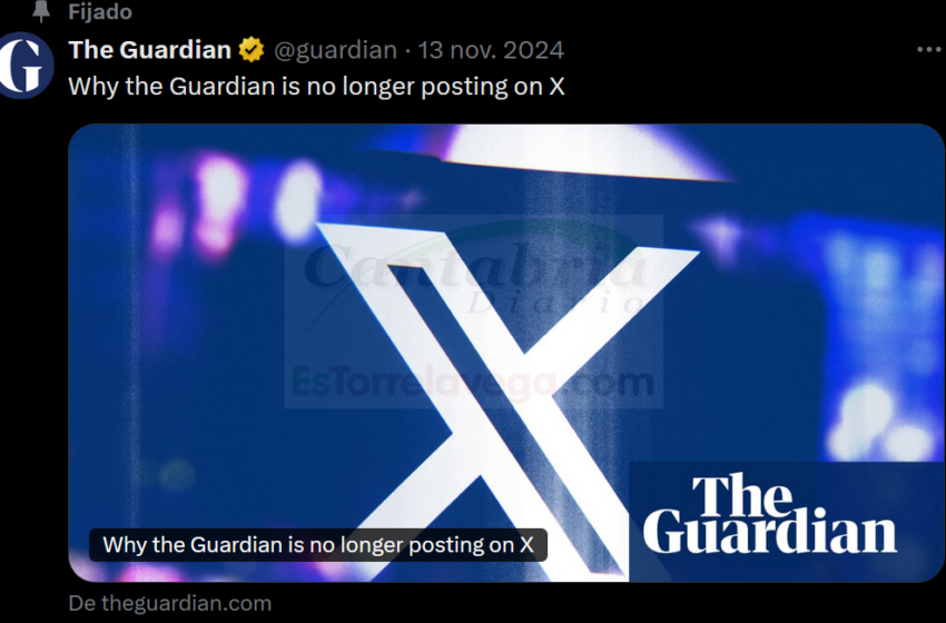 Periódicos relevantes como The Guardian o La Vanguardia en España han dejado de nutrir a Twitter con noticias. El magnate Elon Musk pretende que los periodistas paguemos por nutrir a su red X de noticias de calidad.