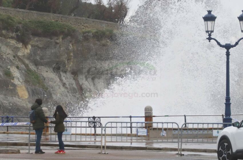 (C) Foto: David Laguillo/CANTABRIA DIARIO - Santander declara la fase de preemergencia del PEMUSAN ante un nuevo aviso rojo por fenómenos costeros