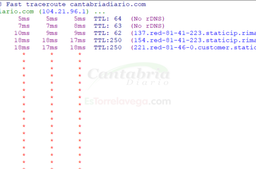  Cantabria Diario valora ejercer acciones legales contra Movistar por los perjuicios causados tras el bloqueo a CloudFlare