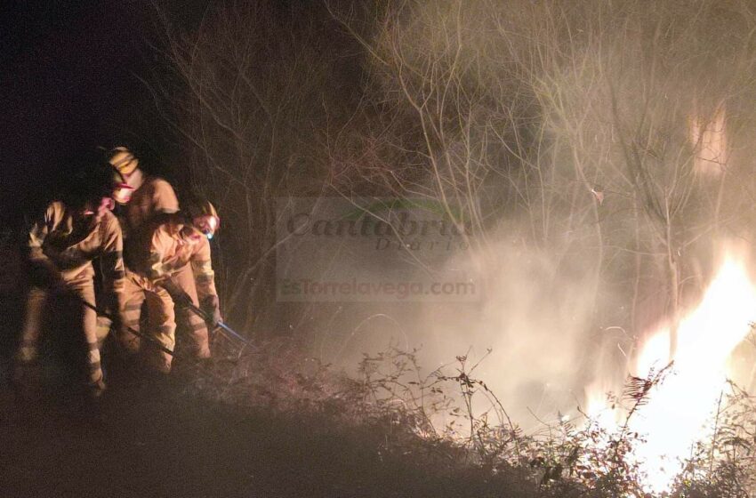  Cantabria sufre quince incendios forestales en las últimas horas