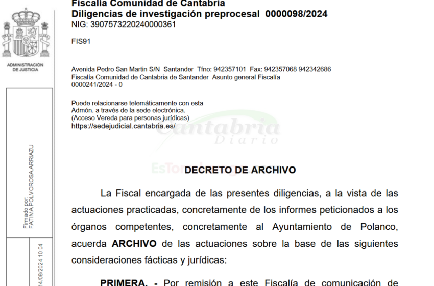 La Fiscalía archiva la denuncia contra el Ayuntamiento de Polanco por el supuesto maltrato a unos gatos