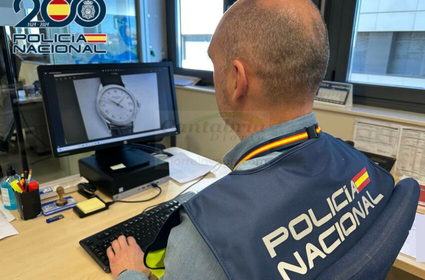  La Policía Nacional recupera un reloj valorado en 25.000 euros