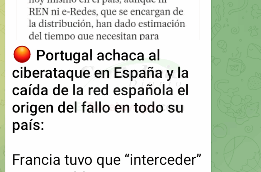  El ‘bulero’ Alvise Pérez apoya sin pruebas la teoría del «ciberataque» eléctrico
